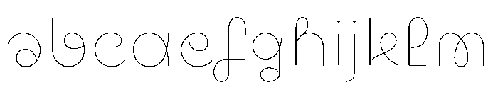 CyCurly Thin FONT