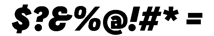CyGlitch Black Font OTHER CHARS