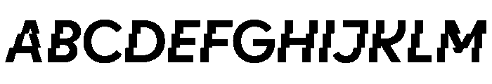 CyGlitch Bold Font UPPERCASE