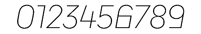 CyGlitch Light Font OTHER CHARS