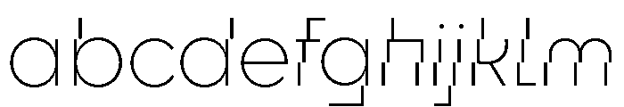 CyGlitch Light FONT