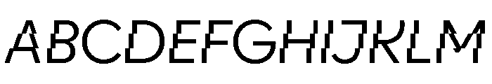 CyGlitch Regular Font UPPERCASE
