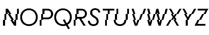 CyGlitch Regular Font UPPERCASE