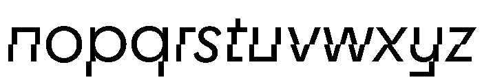 CyGlitch Regular Font LOWERCASE