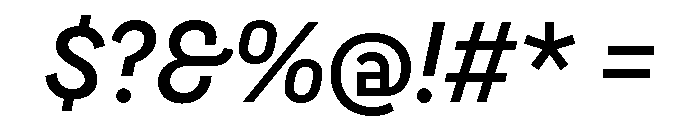 CyGlitch SemiBold Font OTHER CHARS
