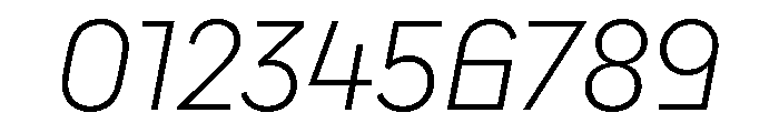 CyGlitch SemiLight Font OTHER CHARS