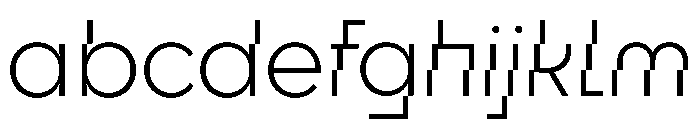 CyGlitch SemiLight FONT