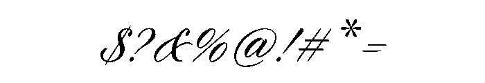 Cylburn Regular Font OTHER CHARS