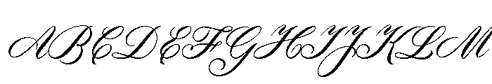 Cylburn Regular Font UPPERCASE