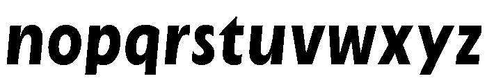 Cygnet Bold Italic Font LOWERCASE