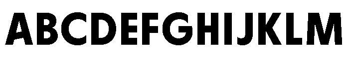 Cygnet Bold Font UPPERCASE