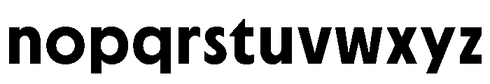 Cygnet Bold Font LOWERCASE
