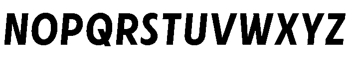 Cygnet Demi Bold Italic Font UPPERCASE