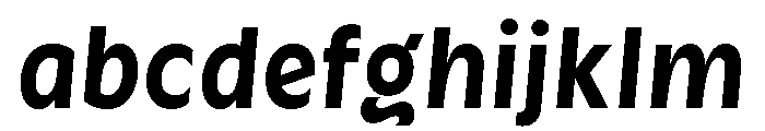 Cygnet Demi Bold Italic FONT
