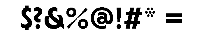 Cygnet Demi Bold Font OTHER CHARS