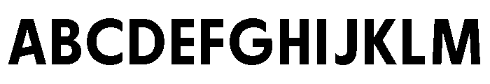 Cygnet Demi Bold Font UPPERCASE