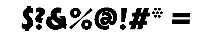 Cygnet Extra Bold Italic Font OTHER CHARS