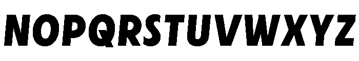 Cygnet Extra Bold Italic Font UPPERCASE