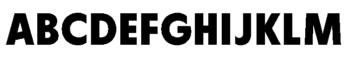 Cygnet Extra Bold Font UPPERCASE