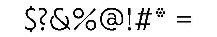 Cygnet Extra Light Font OTHER CHARS