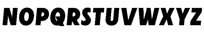 Cygnet Heavy Italic Font UPPERCASE