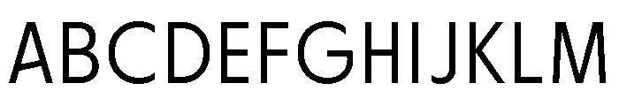 Cygnet Light Font UPPERCASE