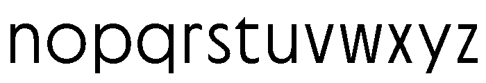 Cygnet Light Font LOWERCASE