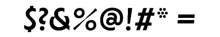 Cygnet Medium Italic Font OTHER CHARS
