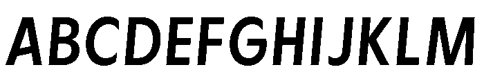 Cygnet Medium Italic Font UPPERCASE