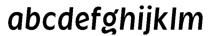 Cygnet Medium Italic FONT