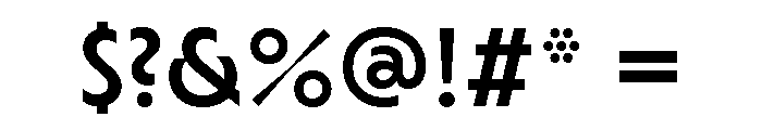 Cygnet Medium Font OTHER CHARS