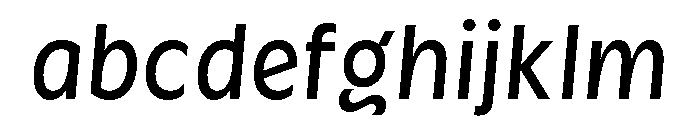 Cygnet Regular Italic FONT