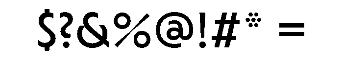 Cygnet Regular Font OTHER CHARS