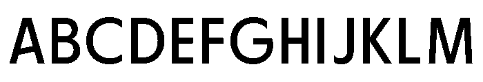 Cygnet Regular Font UPPERCASE