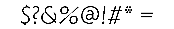 Cygnet Thin Italic Font OTHER CHARS