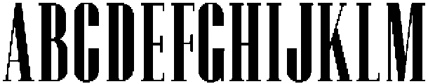 Czesko otf (400) Font UPPERCASE