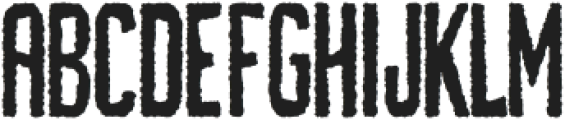 Czykago Rough CondPRO otf (400) Font UPPERCASE