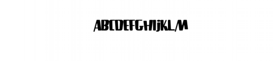 Czechmate-Regular.otf Font UPPERCASE