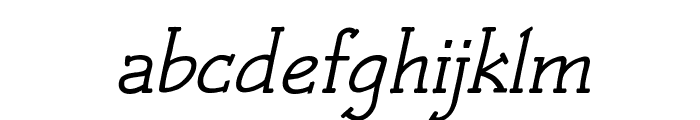 Czaristite Bold Oblique Font LOWERCASE