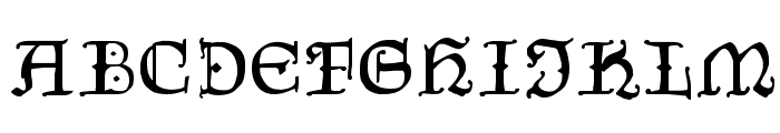 CzechGotika Font LOWERCASE