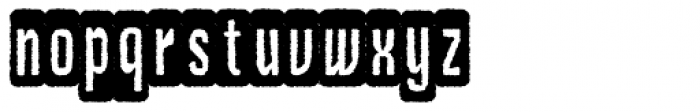 Czykago Rough Condensed BGdemo Font LOWERCASE