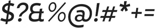 D Hanna Medium Italic otf (500) Font OTHER CHARS