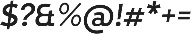 D Hanna SemiBold Italic otf (600) Font OTHER CHARS
