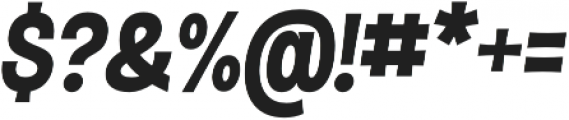 D Sert Alt UltraBlack Italic otf (900) Font OTHER CHARS