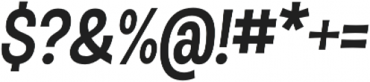 D Sert Bold Italic otf (700) Font OTHER CHARS