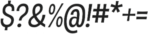 D Sert Medium Italic otf (500) Font OTHER CHARS