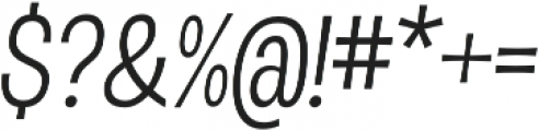 D Sert Regular Italic otf (400) Font OTHER CHARS