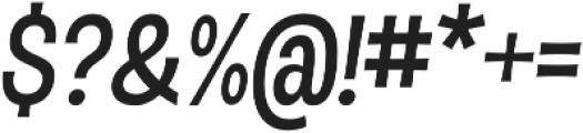 D Sert SemiBold Italic otf (600) Font OTHER CHARS