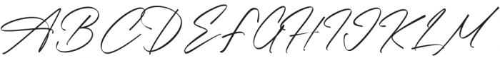 D.Signature otf (400) Font UPPERCASE