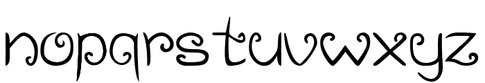 D Borneo Font LOWERCASE